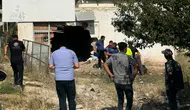 Burdur'da dehşet anları: Kontrolden çıkan araç depoyu yıktı geçti
