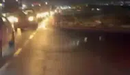 Siverek yolunda akşam saatlerinde korkutan çarpışma