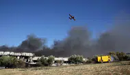 Atina semalarında büyük trajedi: Gösteri uçuşu yapan F-4 Phantom yere çakıldı