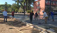 Yenipazar'da çehre değişiyor: Parklar spora, caddeler palmiyelere kavuşuyor