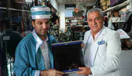Kırşehir'de Ahilik geleneğinde tarihi an: Engelli usta şed kuşandı