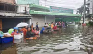 Tayland'da muson kabusu: Başkentte hayat durma noktasına geldi