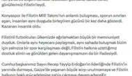 Konya'da yeşil sahalarda tarihi dayanışma: Filistin için tek yürek oldular