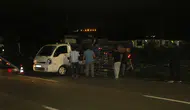 Samsun'da gece yarısı dehşeti: Virajı alamayan otomobil kamyoneti devirdi