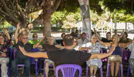 Mersin'de nostalji rüzgarı: 80'ler ruhu sporla yeniden canlandı