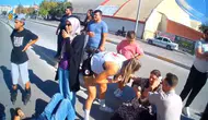 Aksaray'da acı kaza: Yeni tayin olan polis memuru ve eşine otomobil çarptı