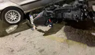 Elazığ'da trafik kazası: Motosiklet sürücüsü hastanelik oldu