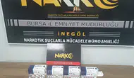 İnegöl'de zehir tacirlerine geçit yok: Şüphelinin üzerinden çıkanlar şoke etti