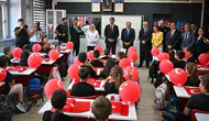 Uşak'ta 63 bin öğrenci için heyecanlı bekleyiş sona erdi: İlk ders zili çaldı