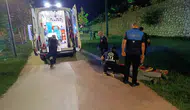 Derme Deresi Parkı'nda kaza: Zabıta ve güvenlik ekipleri saniyelerle yarıştı