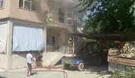 Hatay'da korkutan alevler: İki katlı binada facianın eşiğinden dönüldü