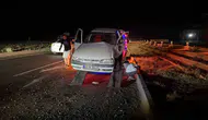 Siverek yolunda akşam saatlerinde korkutan kaza: İki kişi hastanelik oldu