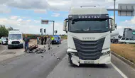 Salihli'de kavşak faciası: Sepetli motosiklet sürücüsü hayatını kaybetti