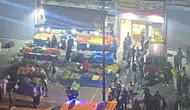 Altındağ'da manavlar birbirine girdi: Sopalı hesaplaşma kamerada