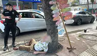 Samsun'da pamuk şeker tezgahı başında şaşkına çeviren görüntü
