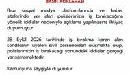 Emniyetten kritik açıklama: Teşkilatın iş bırakacağı iddiaları asılsız çıktı