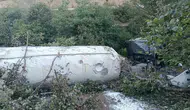 Gece yarısı dehşeti: Mudurnu yolunda tır faciası