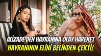 Alizade, hayranının elini belinden çekti