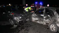 Aksaray'da akşam saatlerinde dehşet: Kavşaktaki çarpışma faciaya dönüştü