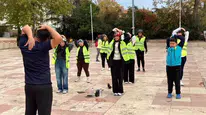 Bilecik'te meydanlar bisiklet sesleriyle şenlendi: Sağlıklı yaşam için pedal çevirdiler
