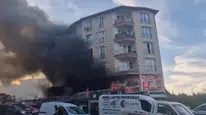 Arnavutköy'de akşam yemeği paniği: Restoranı saran alevlerden son anda kurtuldular