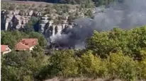 Safranbolu'da korkutan çatı yangını: Ekipler zamanla yarıştı