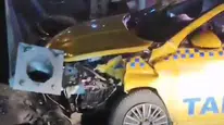 Esenyurt'ta gece yarısı dehşeti: Direksiyon hakimiyetini kaybeden taksici hayatını kaybetti