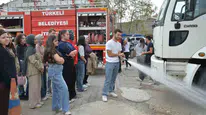 Geleceğin afet uzmanları sahada: İtfaiye ekiplerinden uygulamalı ders