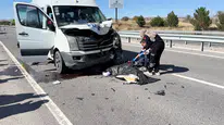 Kütahya'da motosikletli genç için acı son: Emniyet şeridindeki kaza can aldı