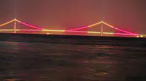Galatasaray şampiyonluğu Çanakkale Boğazı'na yansıdı