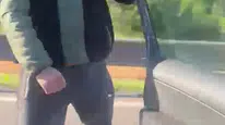 Bolu Dağı'nda yol verme kavgası kameraya yansıdı