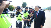 Düzce yollarında bayram yoğunluğu 600 bini aştı
