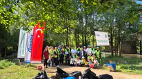 Karasu Çayı kıyısında doğa temizliği seferberliği