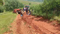 Afyonkarahisar’da tarla yolunda traktör faciası