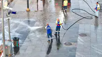 Didim bayram tatili için temizlik mesaisine başladı