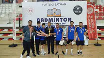 Aydınlı öğrenciler Batman’da badminton şampiyonu oldu