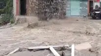 Ordu'da sağanak yağış evi şu kanalı gibi kullandı
