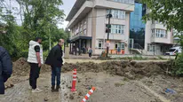 Bartın Kozcağız’da sağlık ocağını su bastı