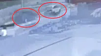 Kayseri Yeşilhisar’da dikkatsizlik iki aracı birbirine soktu