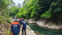 Ordu’da ırmak kenarındaki gezinti acı bitti