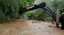 Malatya’da taşkın sonrası kanyon yolları kapandı