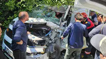 Ordu Ünye yolunda ağır trafik kazası