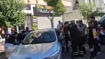 Batman Bahçelievler'de trafik kazası Bir kişi araçtan güçlükle çıkarıldı