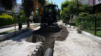 Kuşadası Karaova’da su baskınlarına karşı 294 metrelik önlem