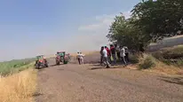 Besni’de 300 dönümlük tarım alanı küle döndü