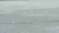 Kapıkule yolunda aniden bastıran dolu sürücülere zor anlar yaşattı