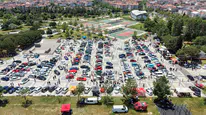 Tekirdağ'da modifiye araç tutkunları buluştu