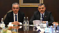 Bakan Çiftçi ve Mehmet Uçum Ankara'da güvenlik gündemiyle toplandı