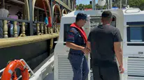 Fethiye açıklarında teknedeki hastalar için acil tahliye operasyonu