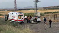 Bingöl Genç yolunda kaza 3 kişi hastanelik oldu